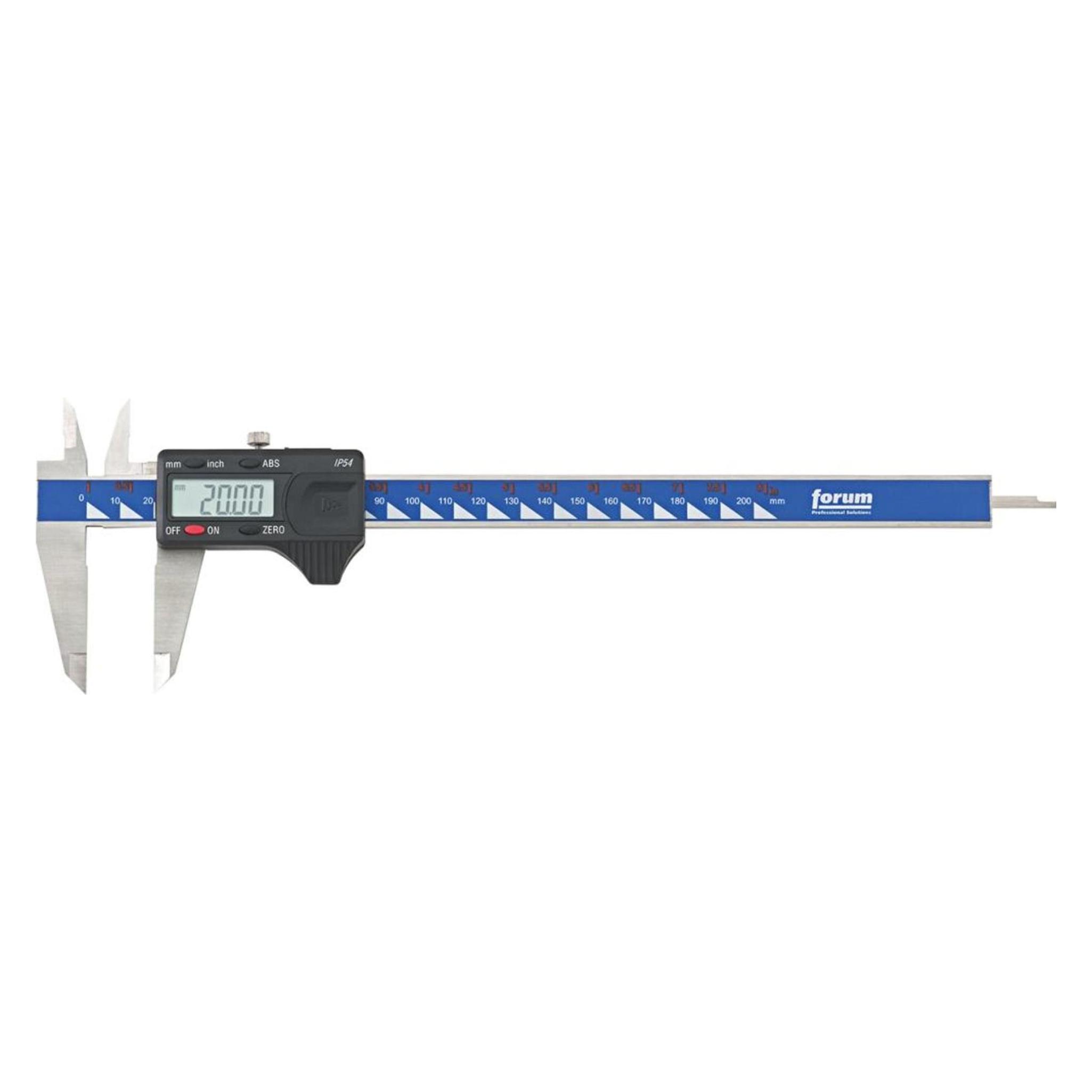 Forum Professional Solutions Digitaler Taschenmessschieber IP54 200mm (20 cm) (4317784941525)