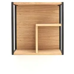 RAUM.FREUNDE Wandregal Kai Holz Braun Eiche