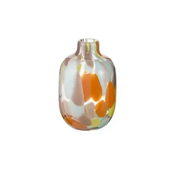 Vase   ¦ mehrfarbig ¦ Glas ¦ Maße (cm): H: 18  Ø: 12.0