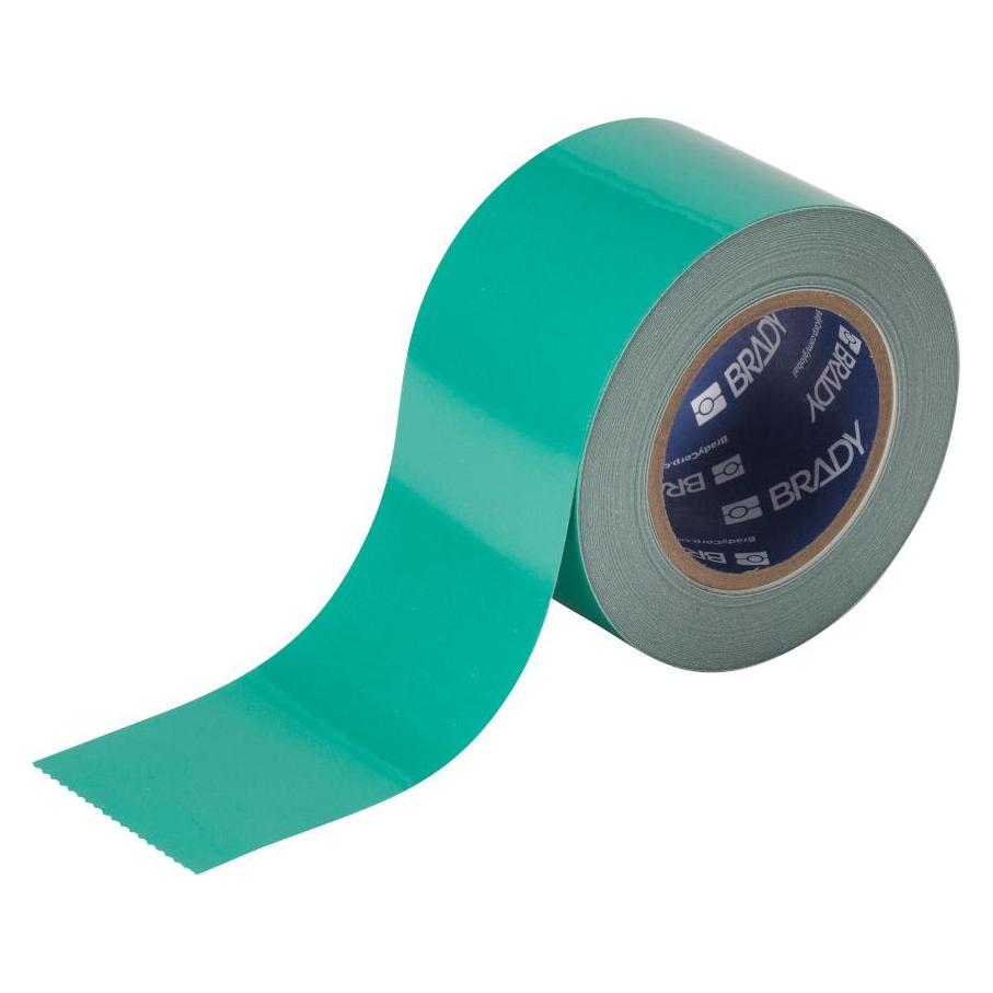 Brady B-514, ToughStripe, Bodenmarkierbänder, Polyester, grün, 76,2mm x 30m (76.20 mm) (104345)