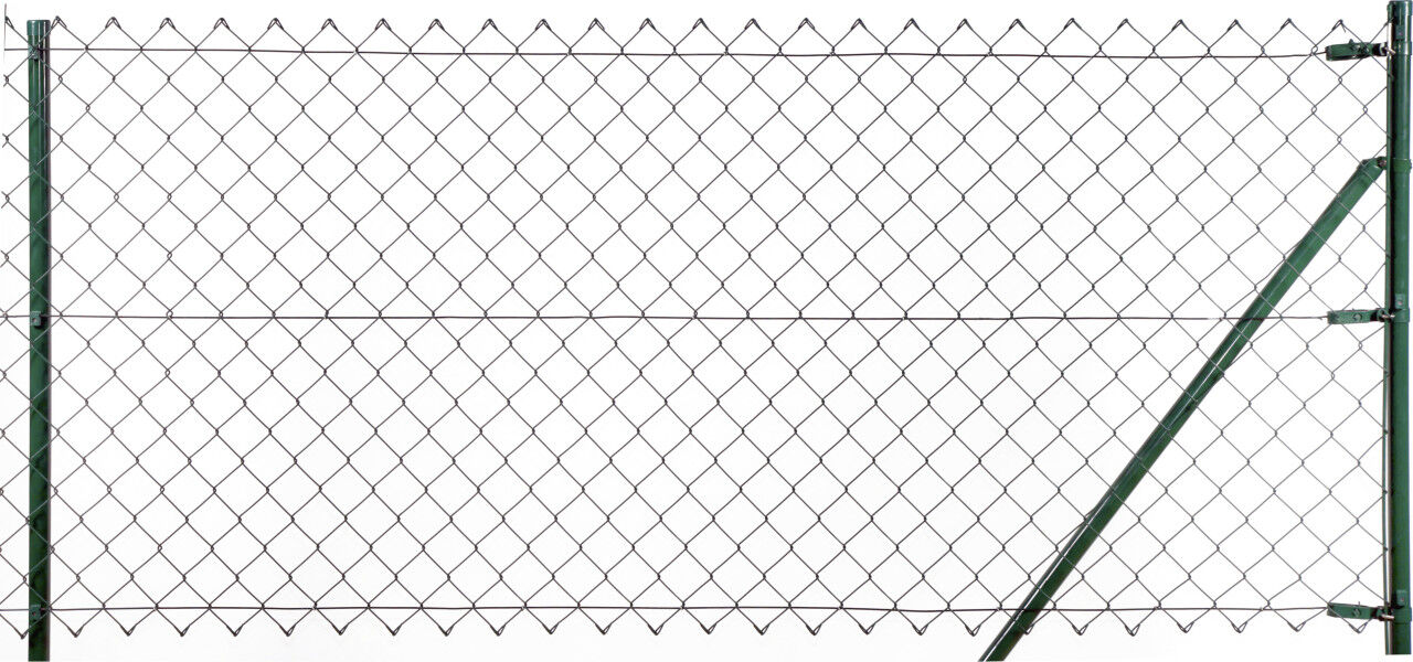 Floraworld Maschendraht-Zaun 25 x 1,25 m 60 mm Maschenweite moosgrün