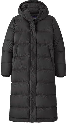 Patagonia Womens Silent Down Long Parka, Black