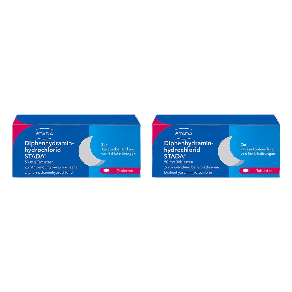 STADA Consumer Health Deutschland GmbH Diphenhydraminhydrochlorid STADA 50 mg Tabletten 08102778