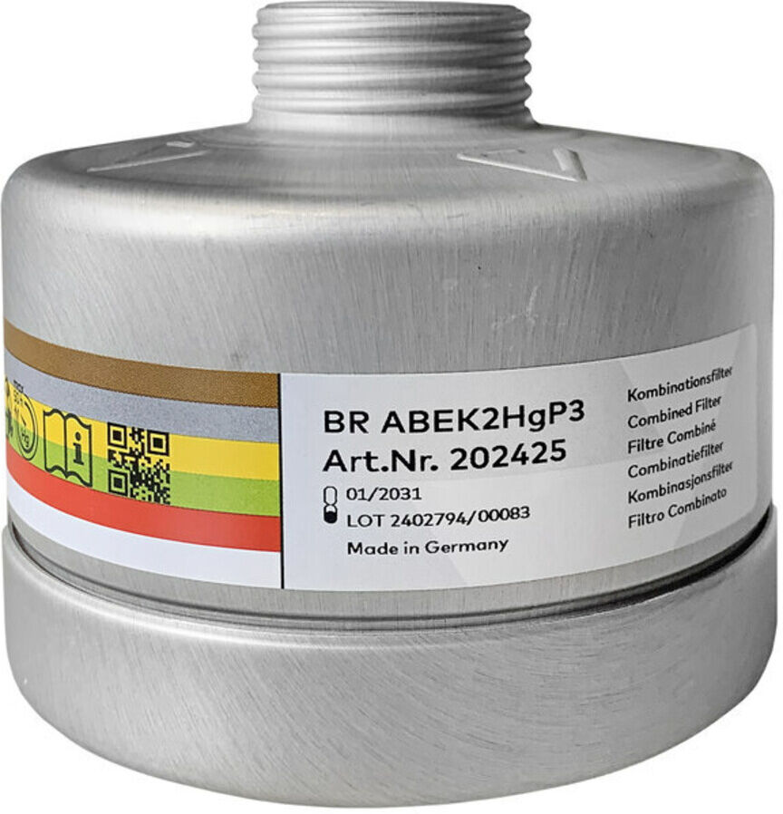BartelsRieger Kombinationsfilter ABEK2HgP3 Schraubfilter (202425)