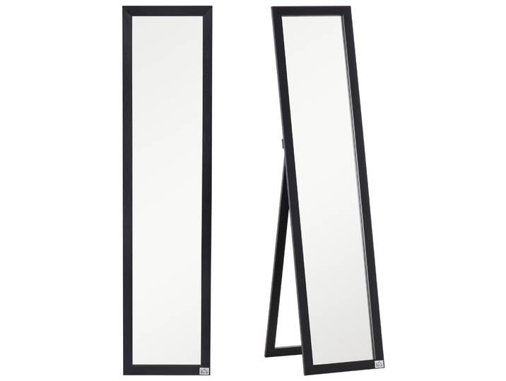 Miroir sur pied Homcom, miroir mural pleine longueur, 2 modes d'utilisation, moderne
