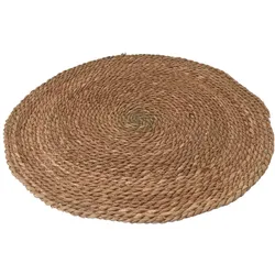 Natura Punto, Teppich, Runder Teppich aus Rattan (80 cm)