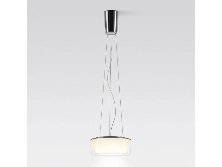 Serien Lighting Hängelampe Curling S, dimmbar, klar / transparent, für Wohn- / Esszimmer, Kunststoff, Design
