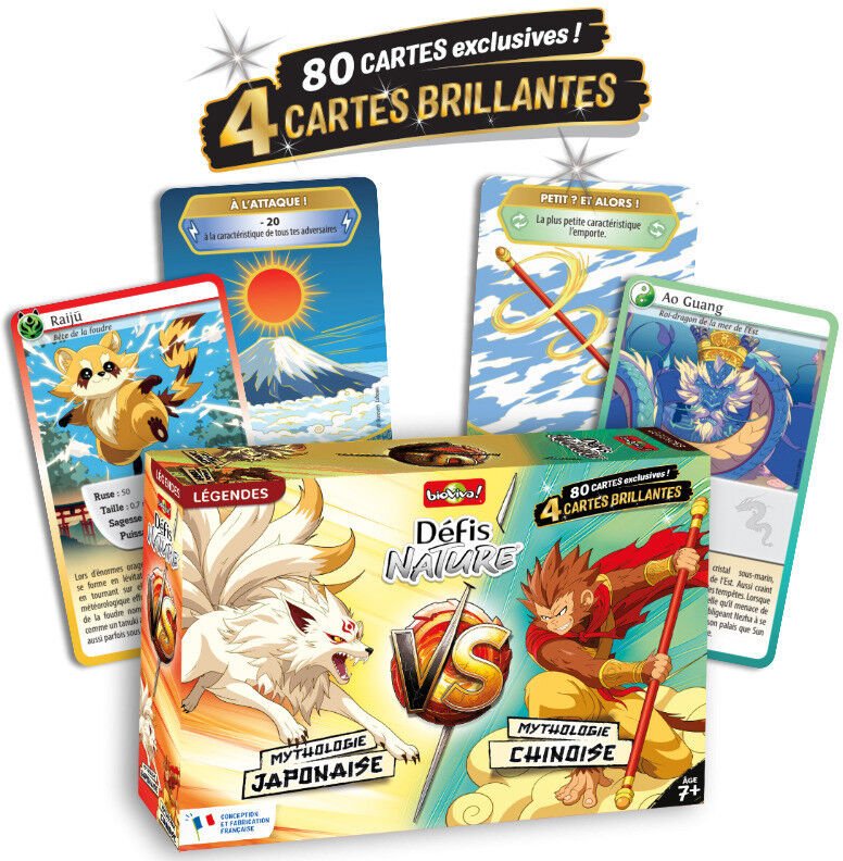 Bioviva Editions Défis Nature Bipack Mythologies 2 (Japonaise vs Chinoise)