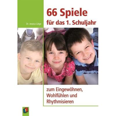 66 Spiele für das 1. Schuljahr, Taschenbuch von Jessica Lütge, Verlag an der Ruhr, 978-3-8346-0687-7