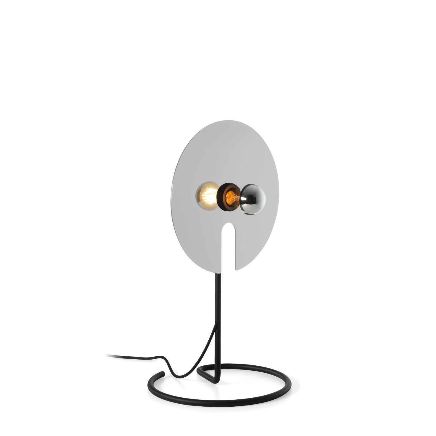 Wever & Ducré Tischleuchte MIRRO TABLE 1.0 A60 L-B glänzendes aluminium 6301E0LB0 5404037331604