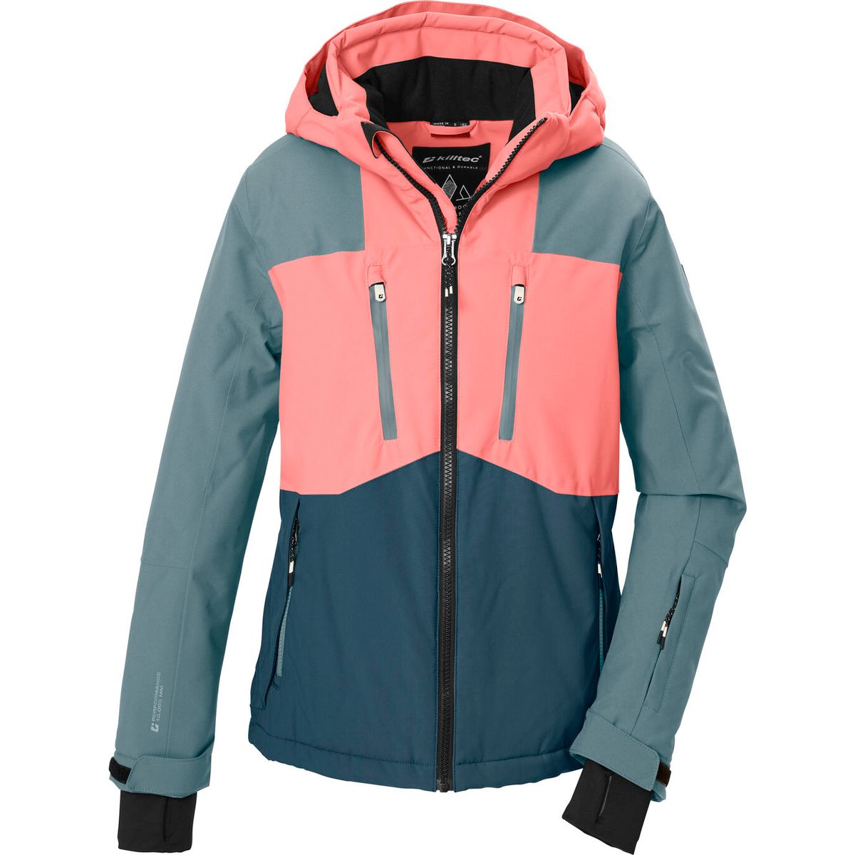 killtec KSW 191 Girls Ski Jacket nordatlantik (00826) 152 44787-000-00826-152