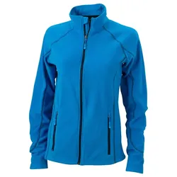 Damen Structure Fleecejacke "JN596" - S - aqua