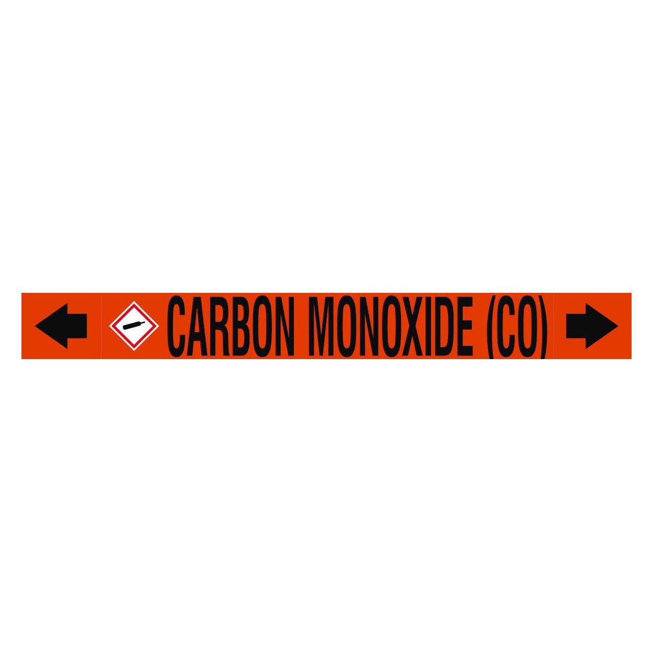 Brady ASME - Rohrmarkierer - Carbon Monoxide (CO) (313402)