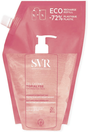 SVR Topialyse Gel Detergente Delicato 1 L REFILL Protettivo Antisecchezza