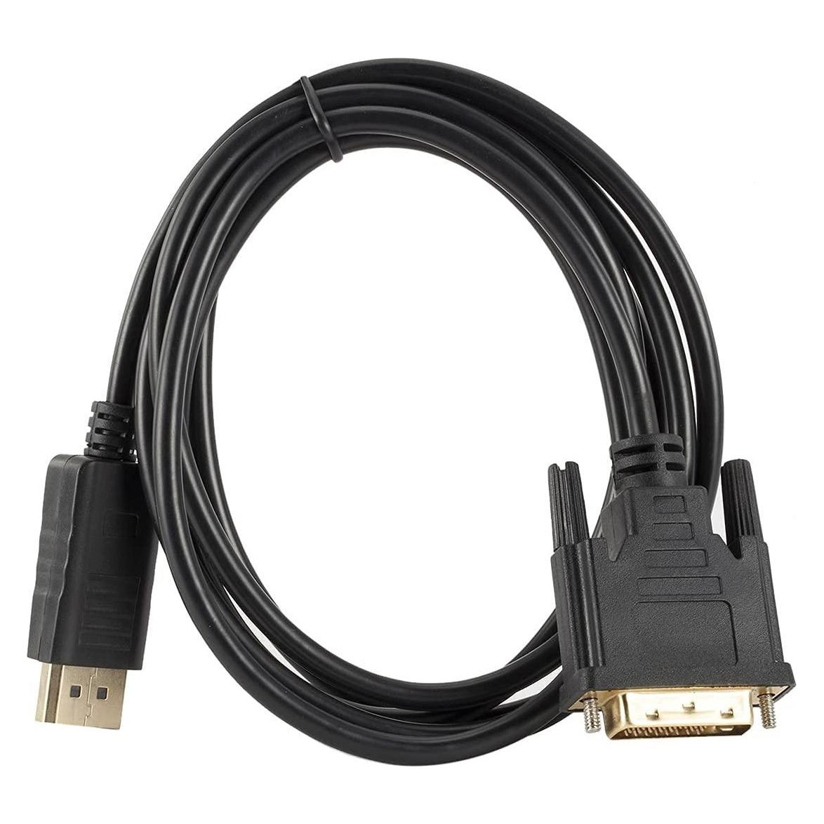 PremiumCord KPORTADK02-01 video cable adapter DisplayPort DVI Black (1 m) (KPORTADK02-01)