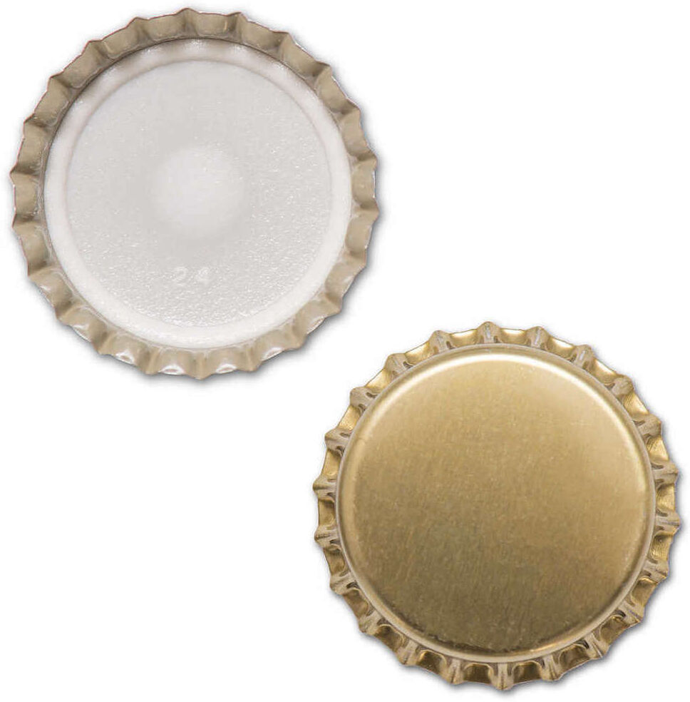 Polsinelli Bouchon couronne doré ⌀26 (200 pcs)