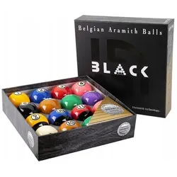 Aramith Turnier-Schwarze Billardkugeln