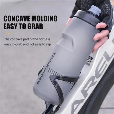 Uplifted Finds Premium Cycling Water Bottle Leakproof 620ml 750ml BPA Free Sports Bottle For MTB & Road Bikes black 750 Ml