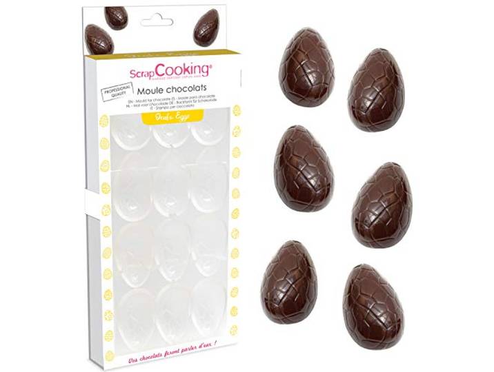 SCRAP COOKING 6753 cakevorm voor chocolade