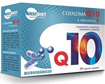 Waydiet Natural Q10 + Vitamina E 30 caps