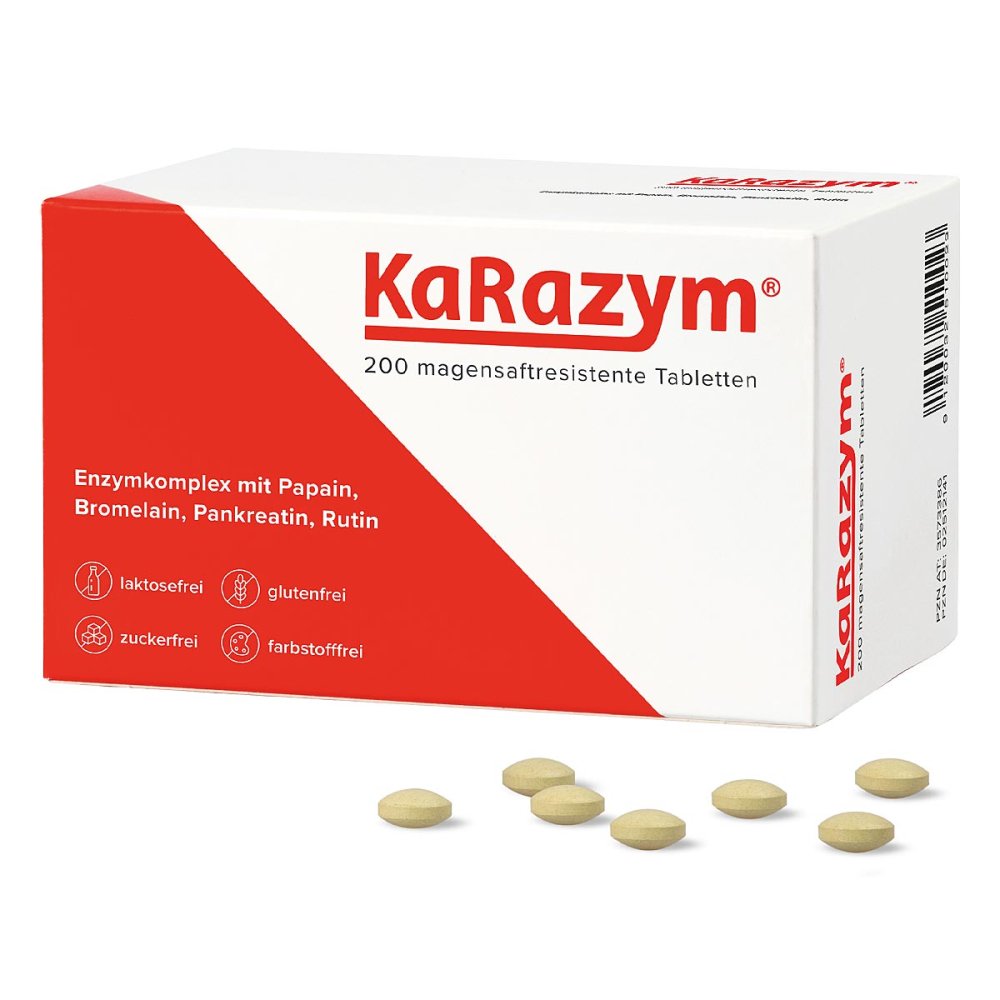 Volopharm GmbH Deutschland Karazym magensaftresistente Tabletten 02512129