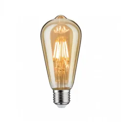 Paulmann 28717 Vintage Edition Standard 230V LED Kolben ST64 E27 680lm 6,5W 2500K Gold