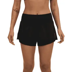 Hoka Damen Glide Short MR 3.5" Brief schwarz