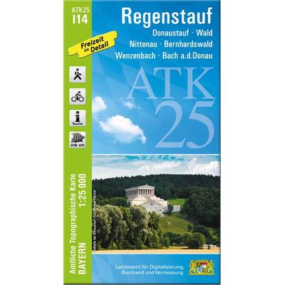 ATK25-I14 Regenstauf (Amtliche Topographische Karte 1:25000), Sonstige von , Landesamt für Digitalisierung, Breitband und Vermessung, Bayern,