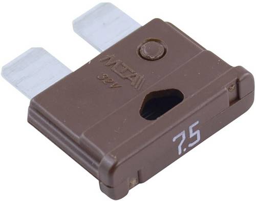 MTA Automotive 340026 Standard Flachsicherung 7.5A Braun