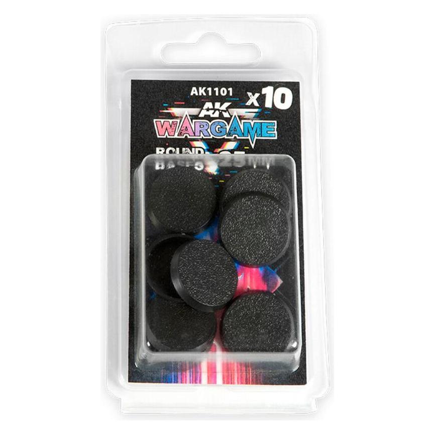 AK Interactive - Socles Rond de 25mm (x10) (AK1101)