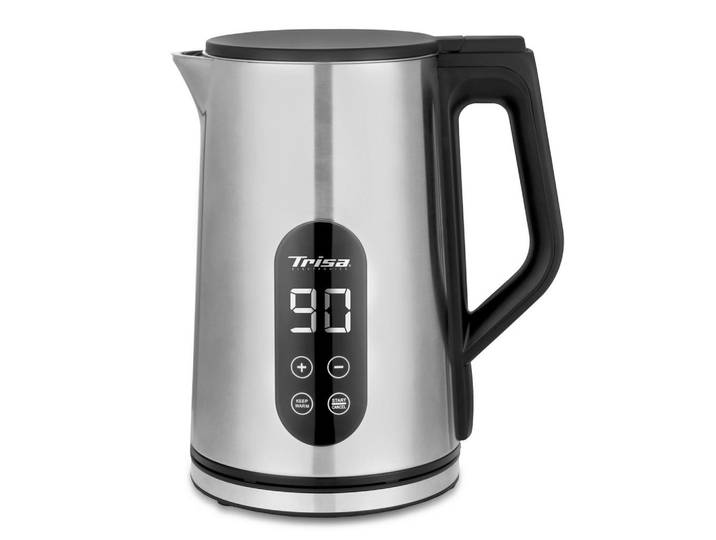 Trisa Electronics Wasserkocher, Mehrfarbig, Metall, 1,7 l, 22.5x25.7x16.2 cm, Kochgeschirr, Küchengeräte, Wasserkocher