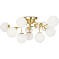 Deckenleuchte Dallas Messingfarben max. 28 Watt Deckenlampe