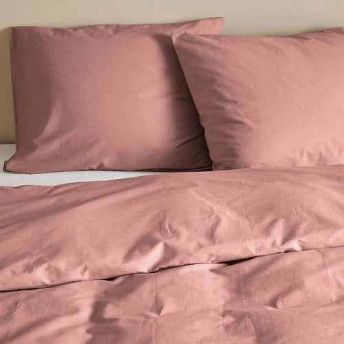 NOUS Living katoenen kussensloop - roze