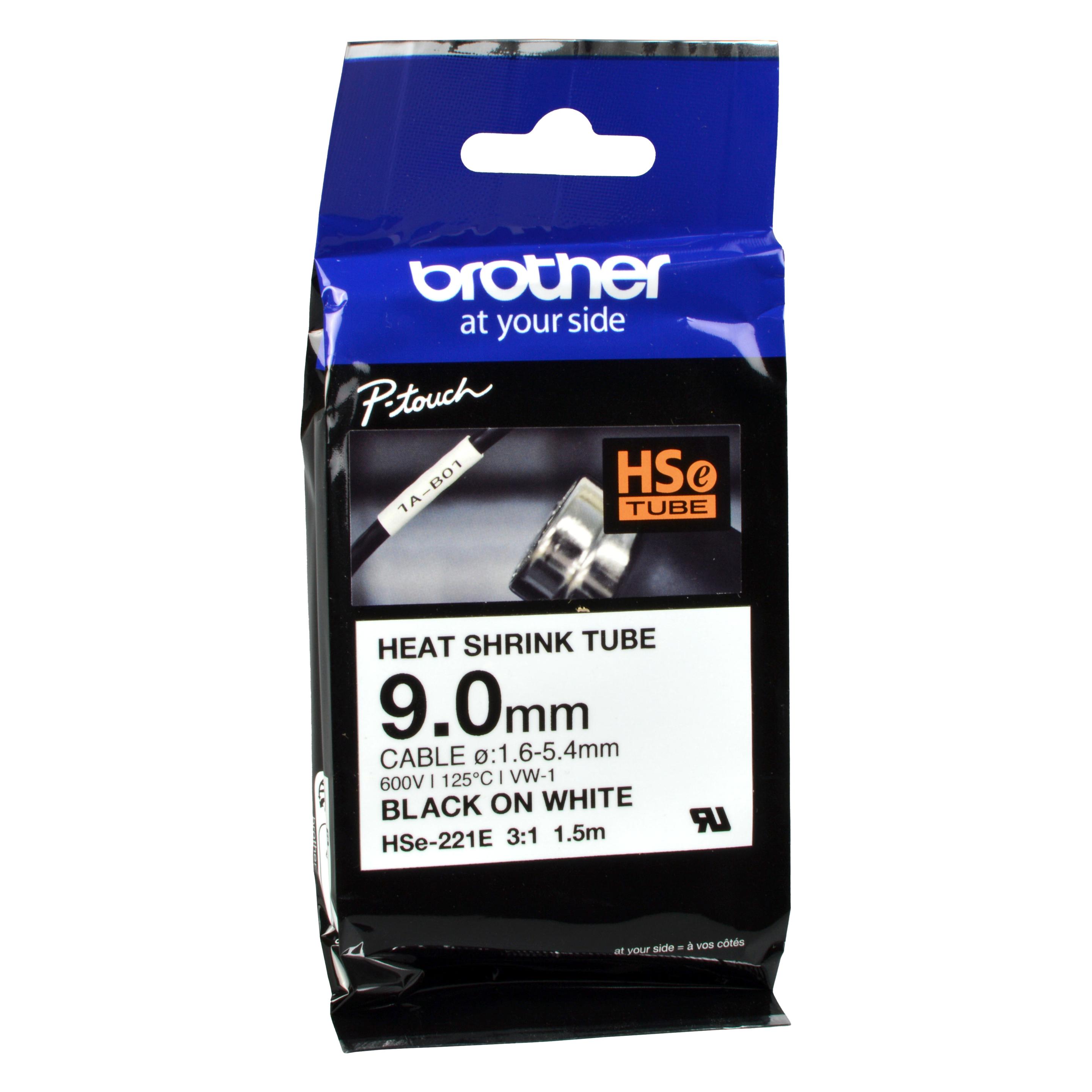 Brother HSe-221E (0.90 cm, Schwarz, Weiss) (HSe-221E)