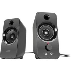 SpeedLink SL-810005-BK 2.0 PC-Lautsprecher USB 6 W Schwarz