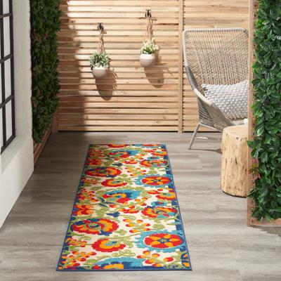 Nourison Aloha Indoor/Outdoor Floral Area Rug