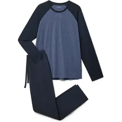 Tchibo - Pyjama-Set - Herren - Gr. XL - blau