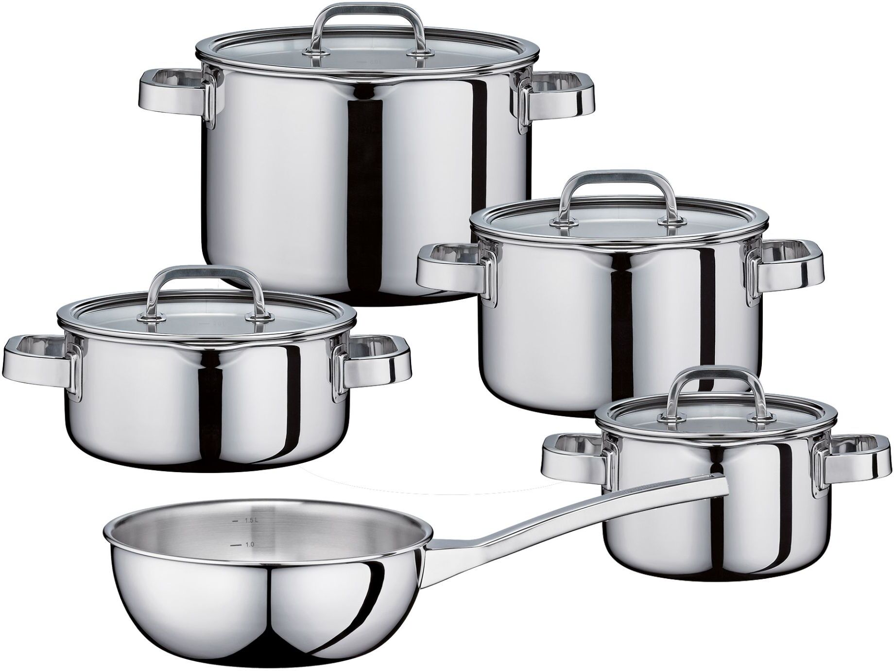 Spring Set di pentole 5 pezzi Finesse2+