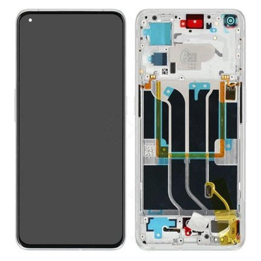 realme LCD + Touch + Frame für RMX3300, RMX3301 GT 2 Pro - paper white (4909408)
