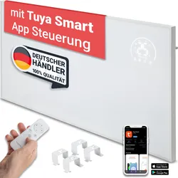 Heidenfeld Infrarotheizung HF-HP140, 3in1 Steuerung, Kindersicherung (800 Watt)