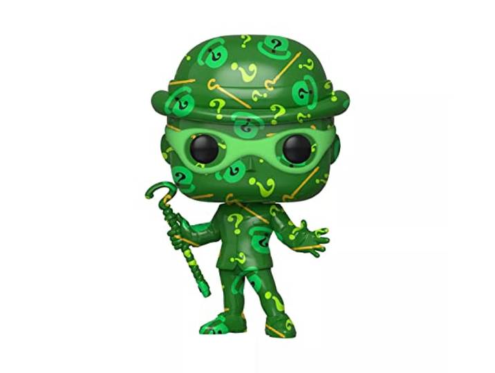 Funko POP! DC's Batman Forever The Riddler Art Series met beschermer