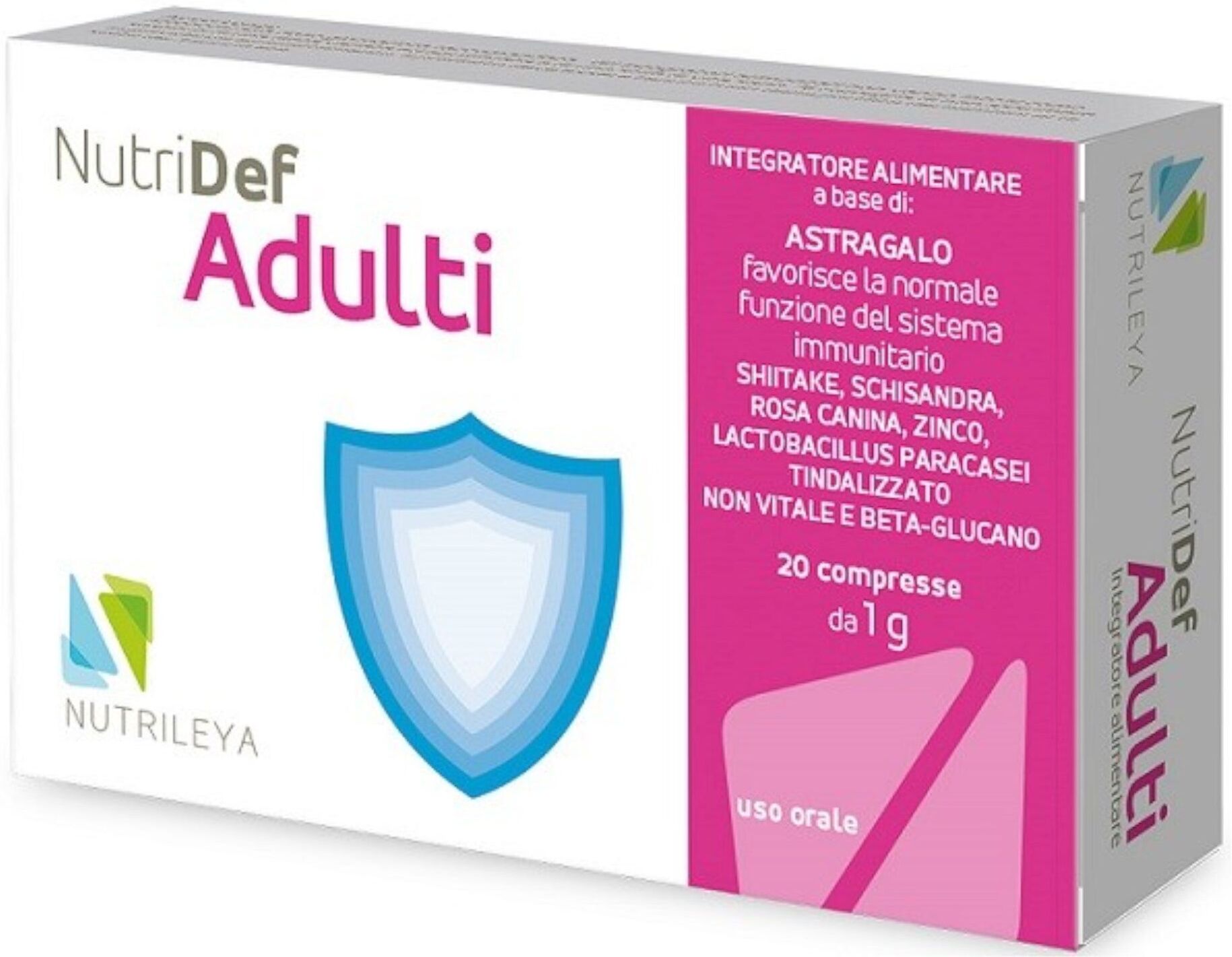 NUTRILEYA Nutridef Adulti 20 Compresse 