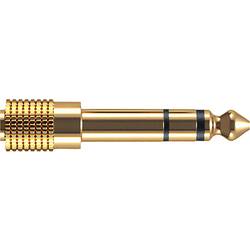 Oehlbach D1C35021 i-Jack AD 35/63 Klinke Audio Adapter [1x Klinkenbuchse 3.5 mm - 1x Klinkenstecker 6.3 mm (stereo)] Gold