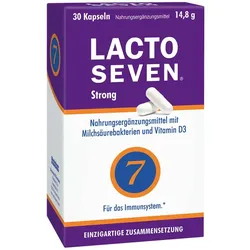LACTOSEVEN Strong 30 St Kapseln
