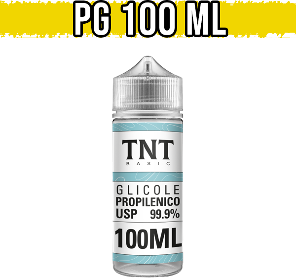 TNT Vape Glicole Propilenico 100ml Full Pg