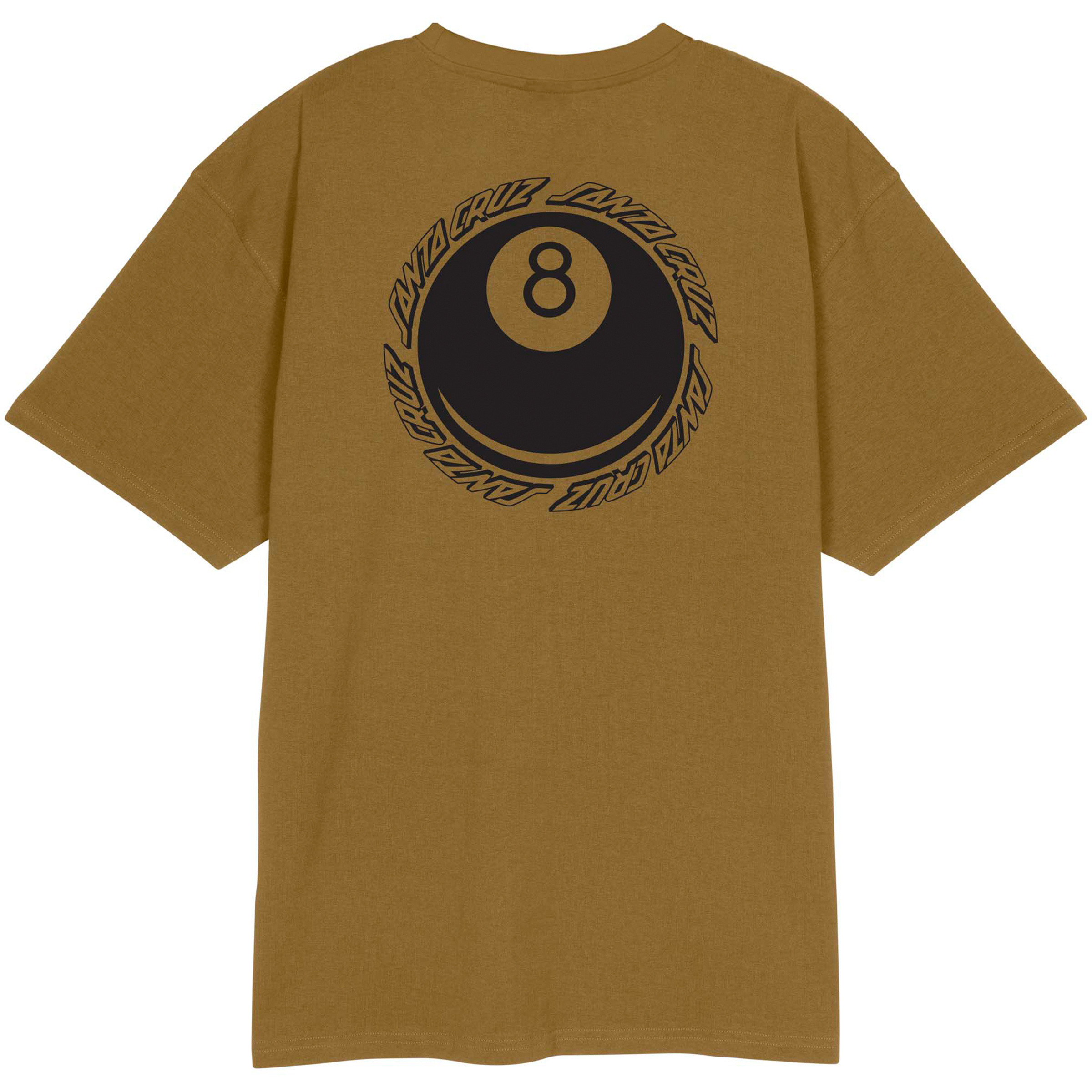 Santa Cruz Winkowski Hachi Ball Herren T-Shirts braun Größe XL Hautfreundlich