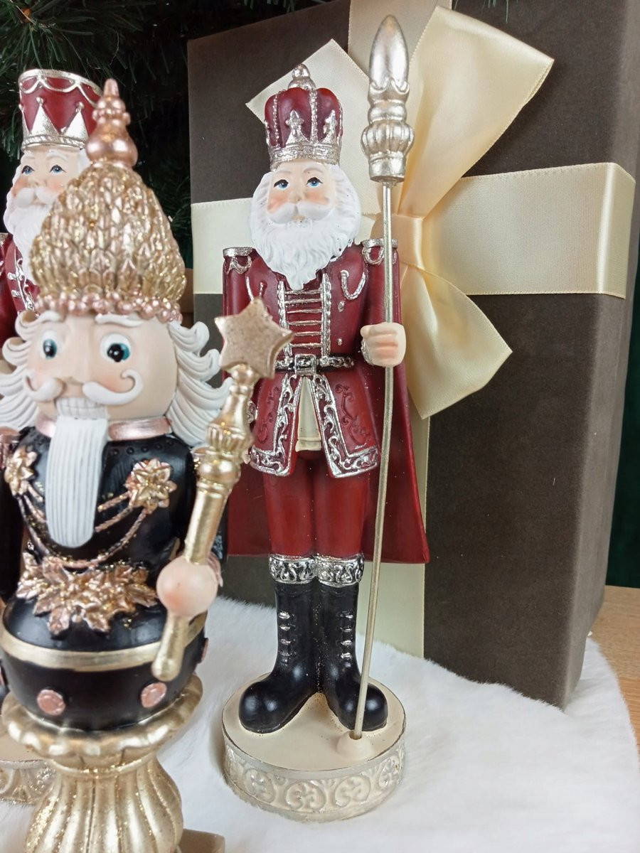 Kerst Notenkraker Beeldje voor Winterdecoratie