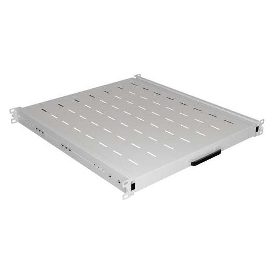 Lanberg Ausziehbares Fach für 19-Zoll-Rack-Schränke 500mm grau (AK-1021-S)