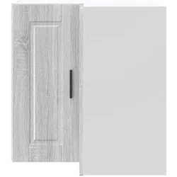vidaXL, Regal, Xatarar (1x Hängeeckschrank) (57 x 57 x 60 cm)