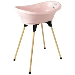 Thermobaby, Babybadewanne, Kit vasco puder rosa (3 Stück)